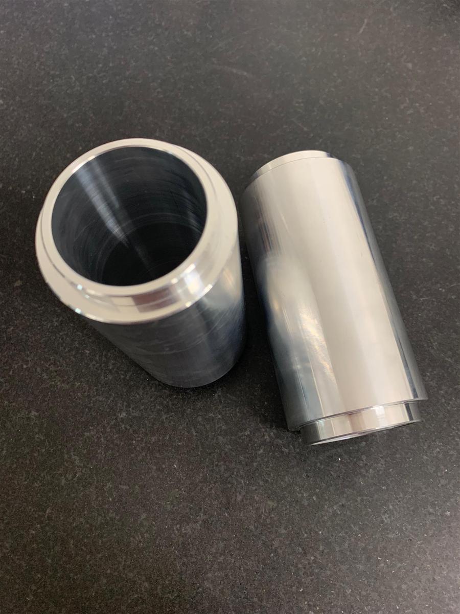 Precision-turned cylindrical sleeve components